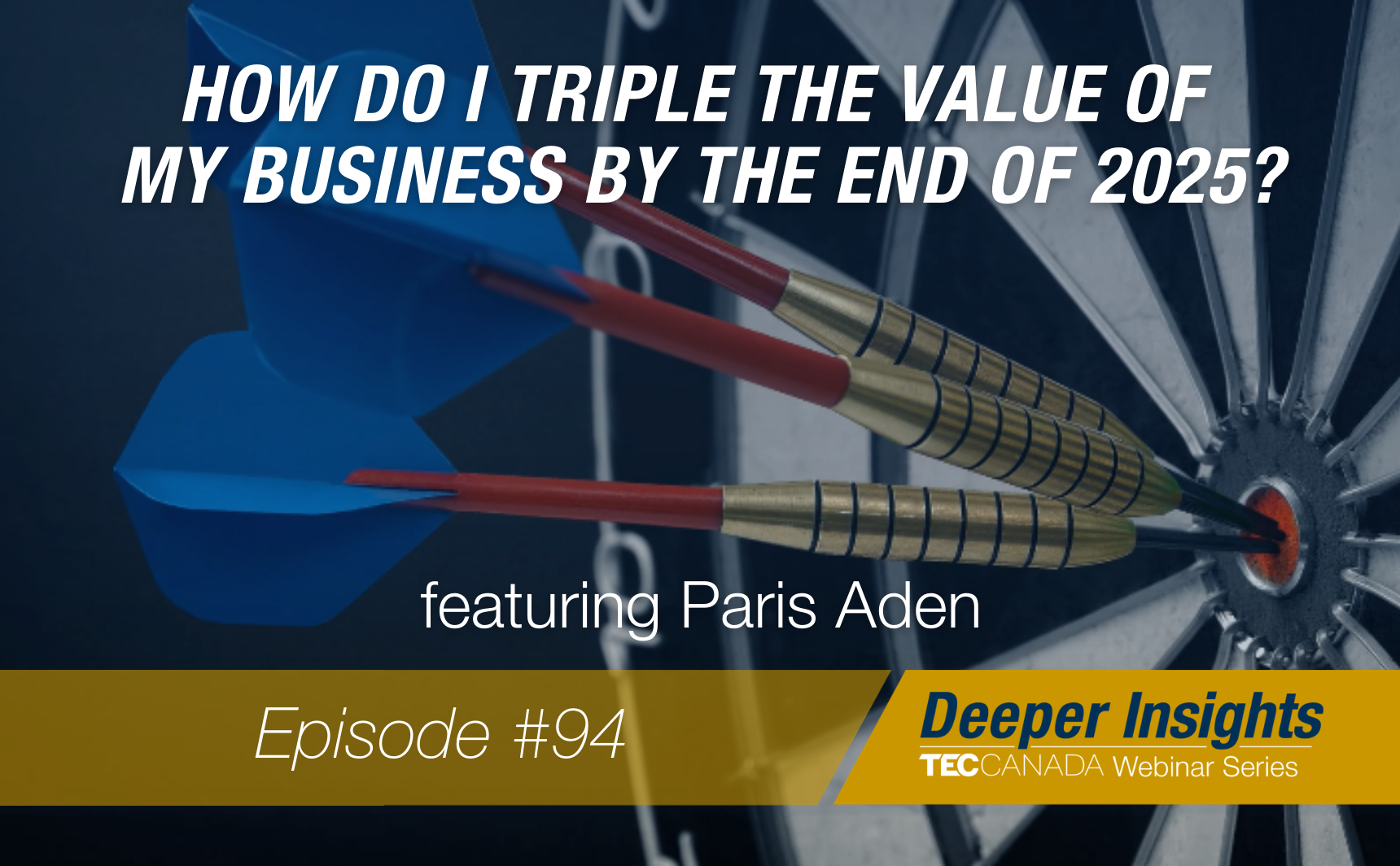 How Do I Triple the Value of My Business by the end of 2025?