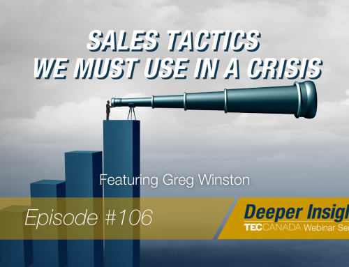 Sales Tactics We Must Use in a Crisis