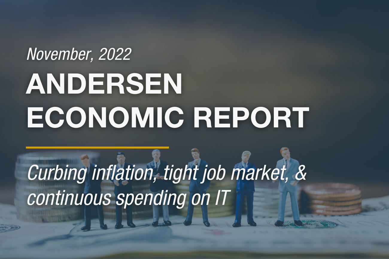 Title: November Andersen Report: Curbing inflation, tight job market, & continuous spending on IT