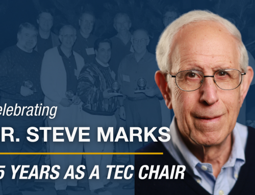 35 Years a TEC Chair – Dr. Steve Marks