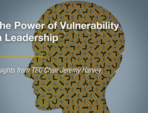 The Power of Vulnerability in Leadership: Insights from TEC Chair Jeremy Harvey