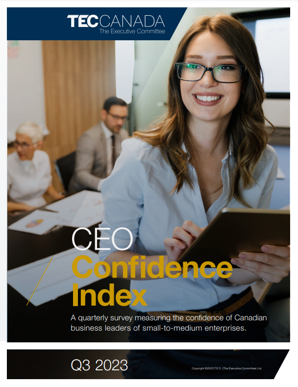 TEC Canada CEO Confidence Index: Q3 2023