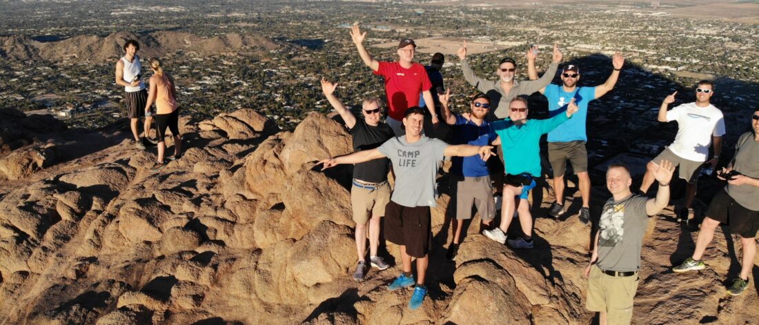 Gib-San's management team bonding retreat in Arizona 