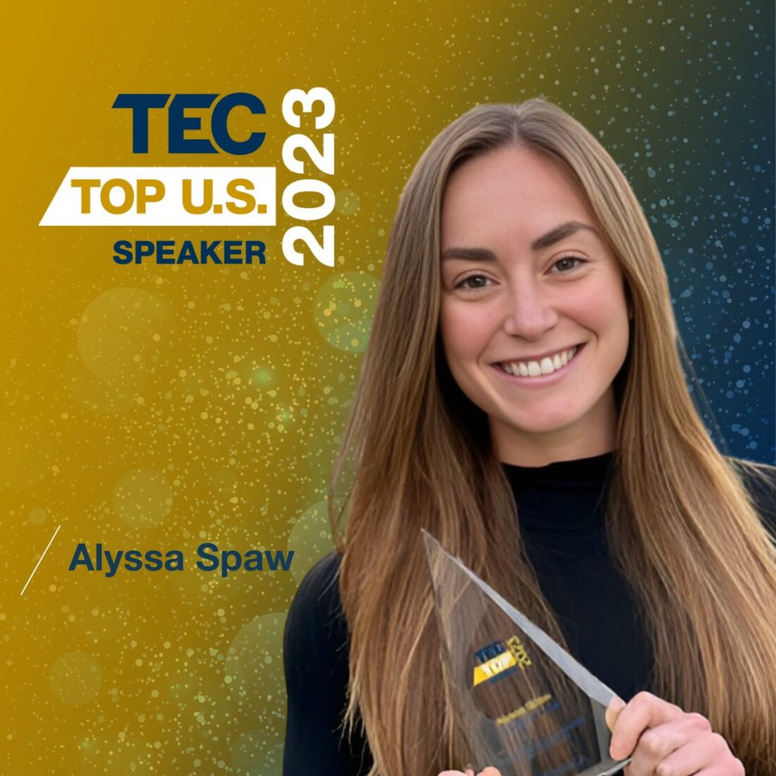 Alyssa Spaw, TEC Canada Speaker, 