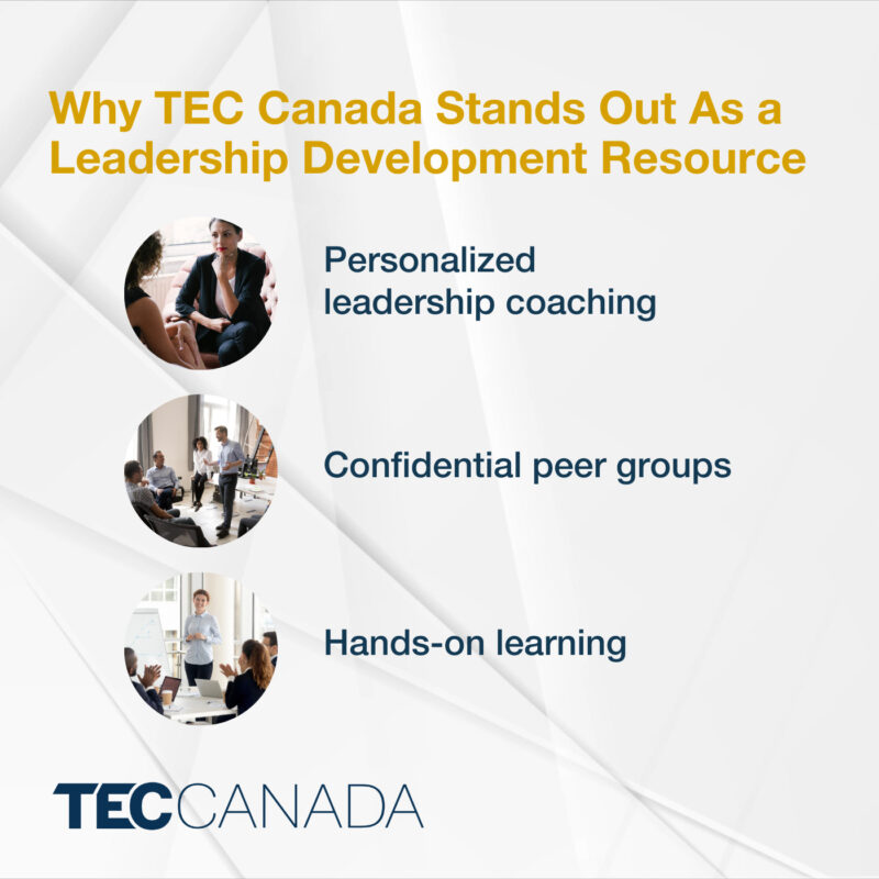 Why TEC Canada Stands Out as a Leadership Development Resource