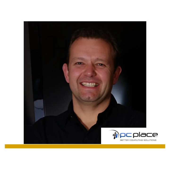 •	Tyler Bourns, President, Administration with PC Place has recently celebrated 30 years 