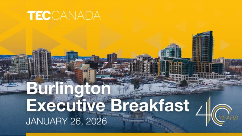 TEC Canada Burlington Executive Networking Breakfast
