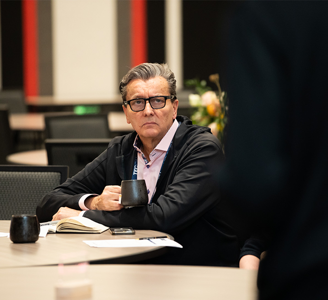 Real image from Robert Hunt group meetings